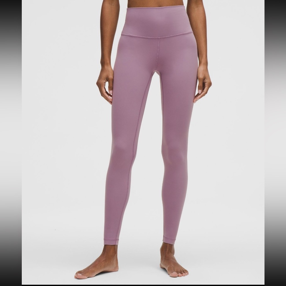 Lululemon Athletica Purple High-Waisted Leggings